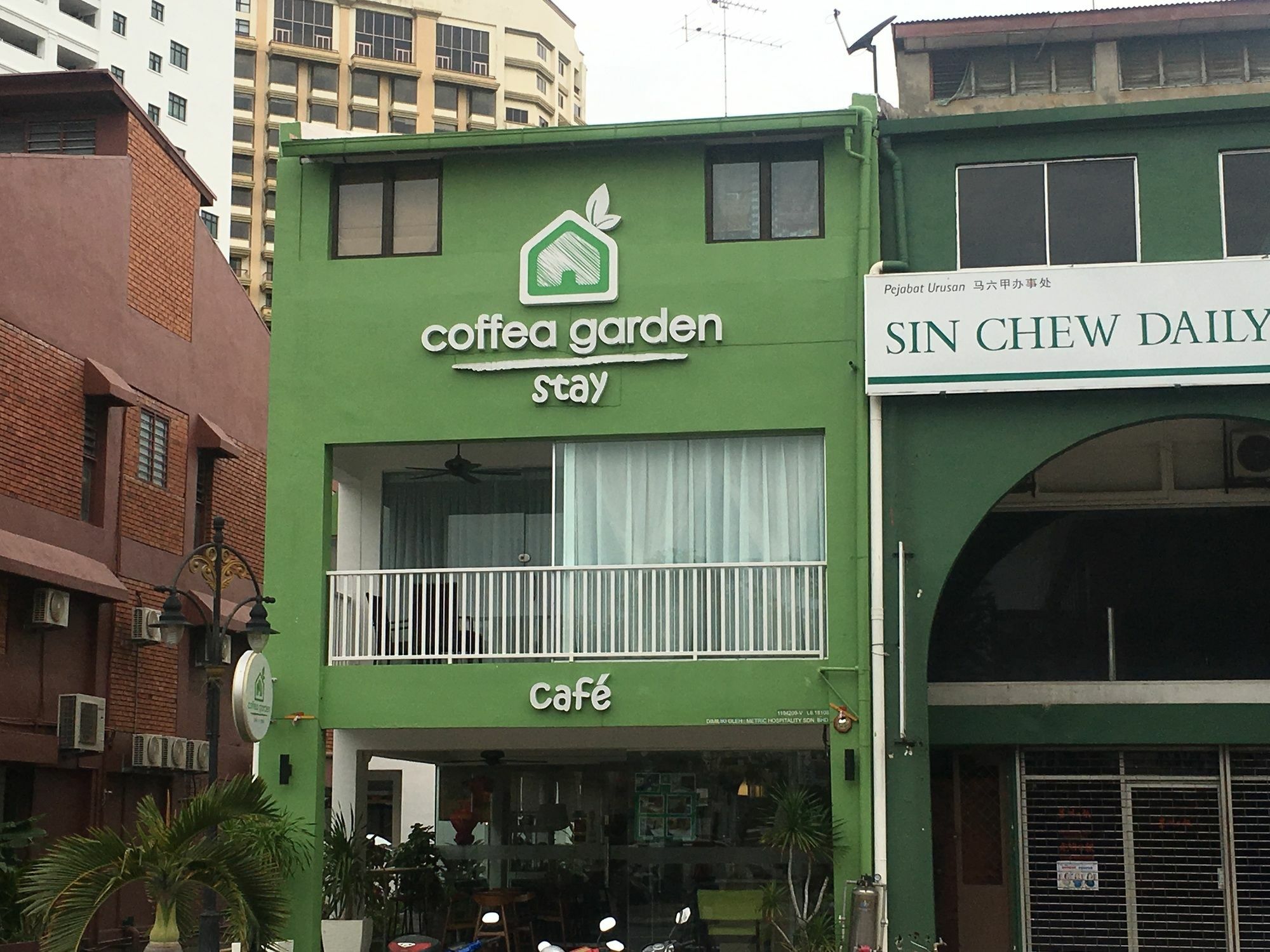 Coffea Garden Cafe & Stay Malacca Exterior photo